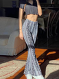 Boho Printed Skinny Micro Slim Sexy Casual Pants