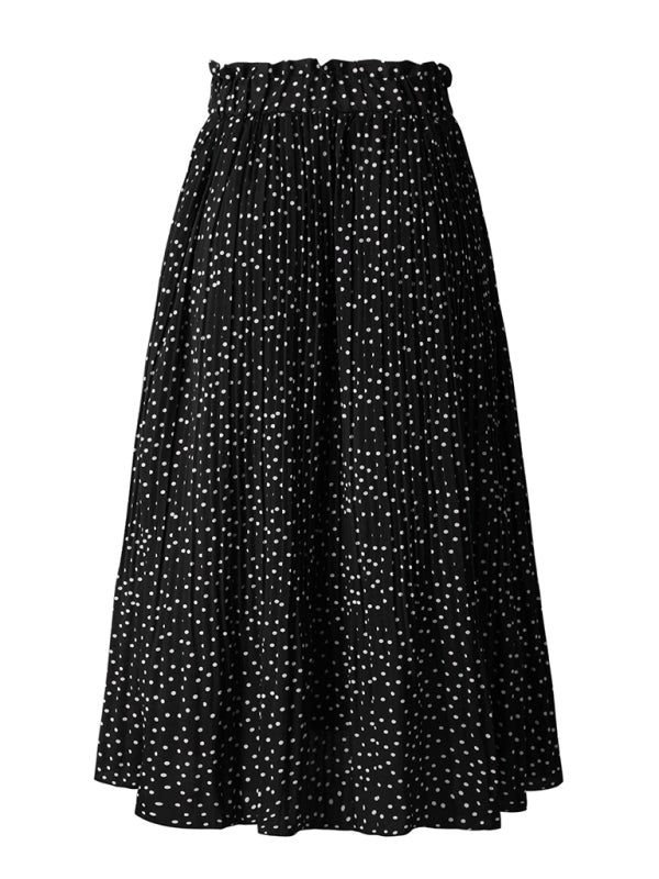 Ladies new pleated all-match skirt