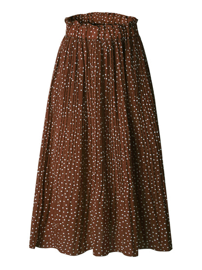 Ladies new pleated all-match skirt